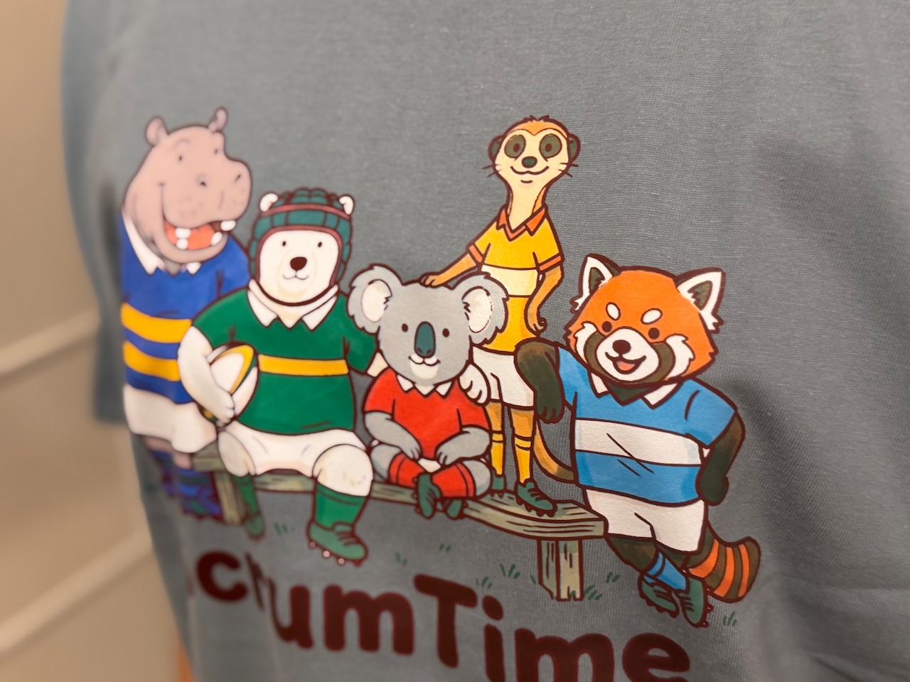 RUGBY ANIMAL tシャツ