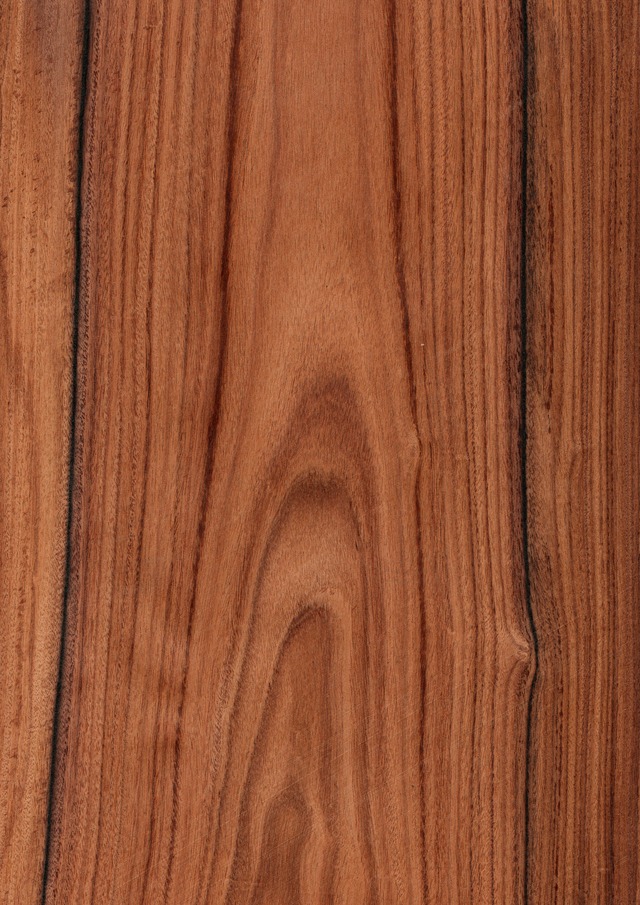 天然木ツキ板シート　ゼブラウッド　茶色系