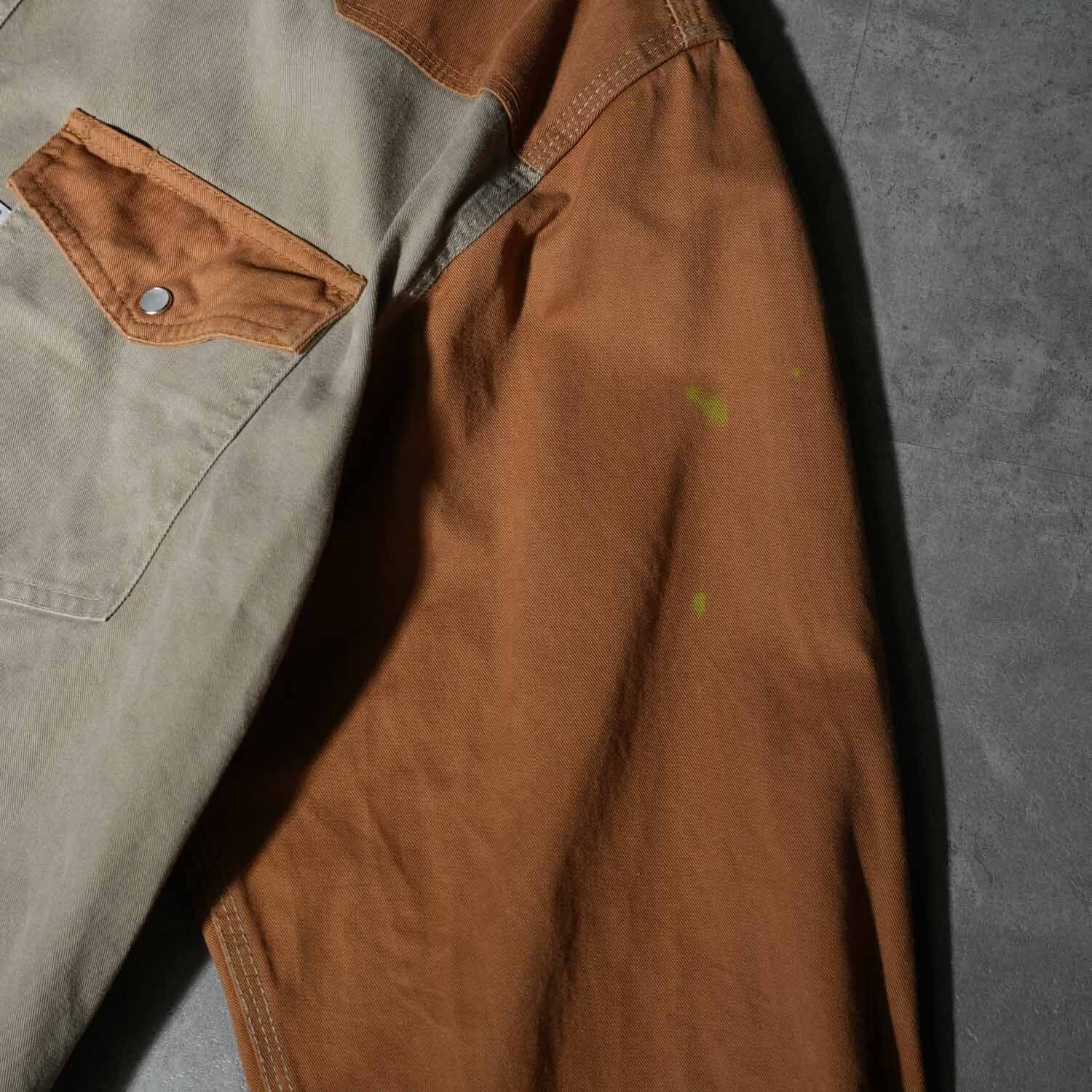 Carhartt】Two-Tone Western Work Shirt / カーハート ウエスタン