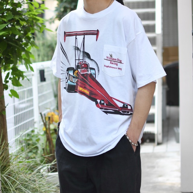 92's Winston Drag Racing print tee