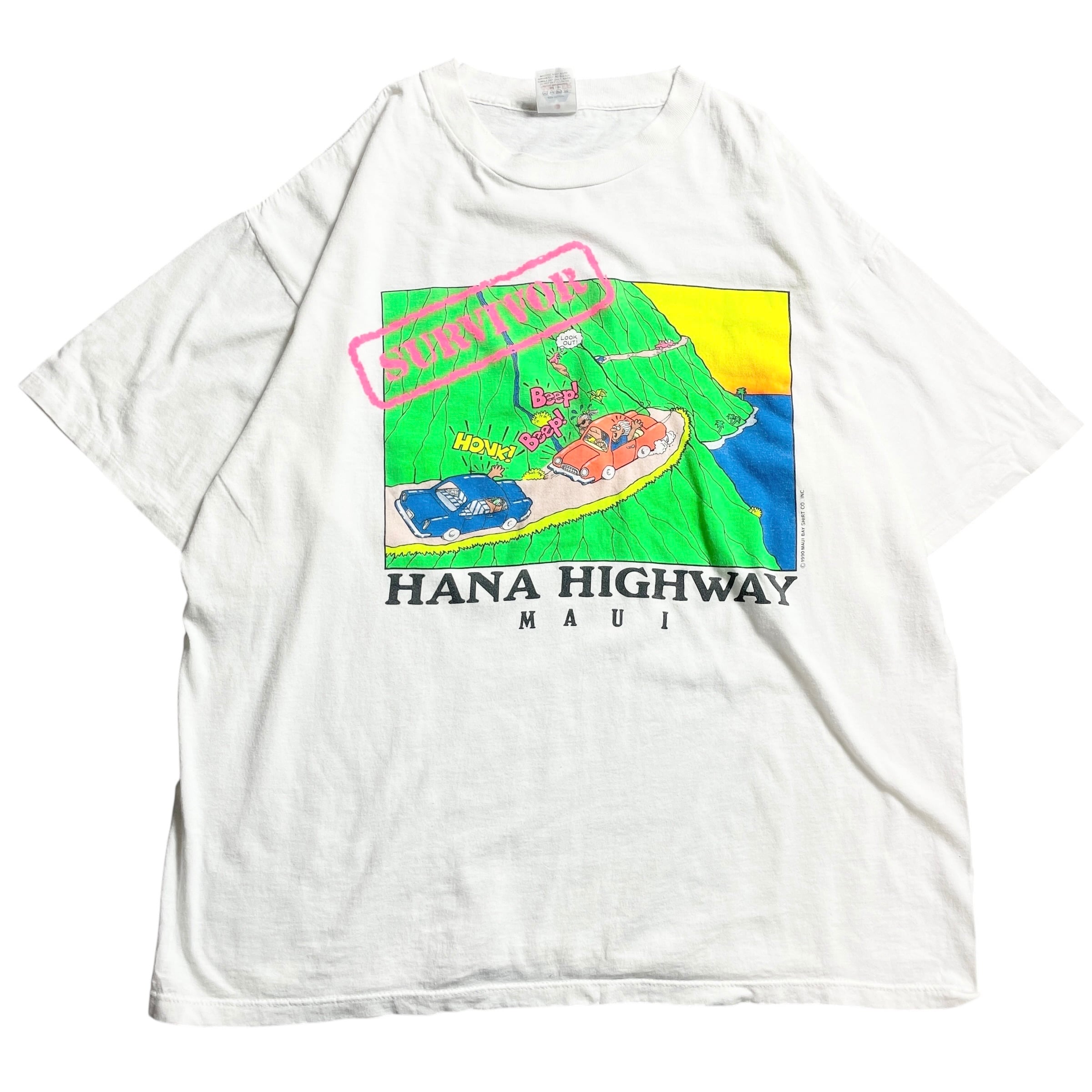90s USA製 HANA HIGHWAY art vintage Tシャツ