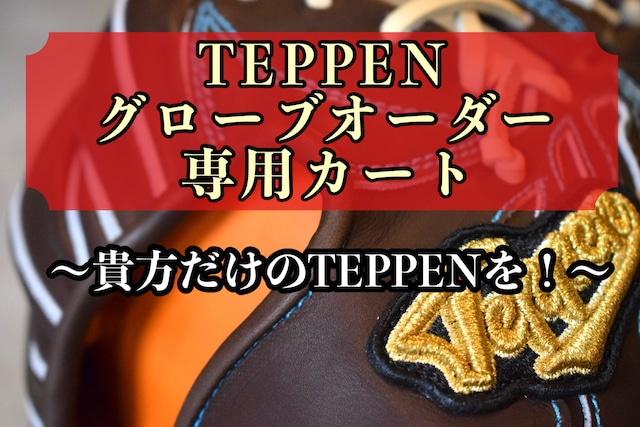 NEWカラー『Bブラウン』対応‼︎【TEPPEN】グローブオーダーカート