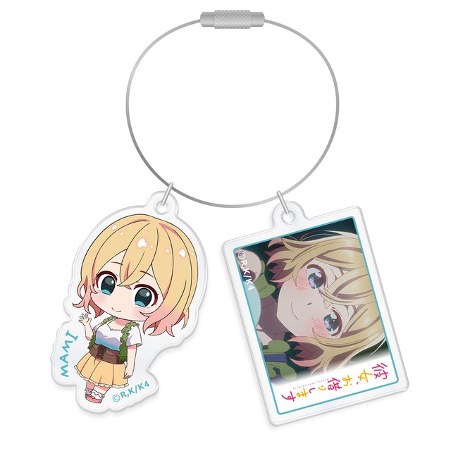 TVアニメ『彼女､お借りします 4期』 ワイヤーアクリルキーホルダー 七海麻美