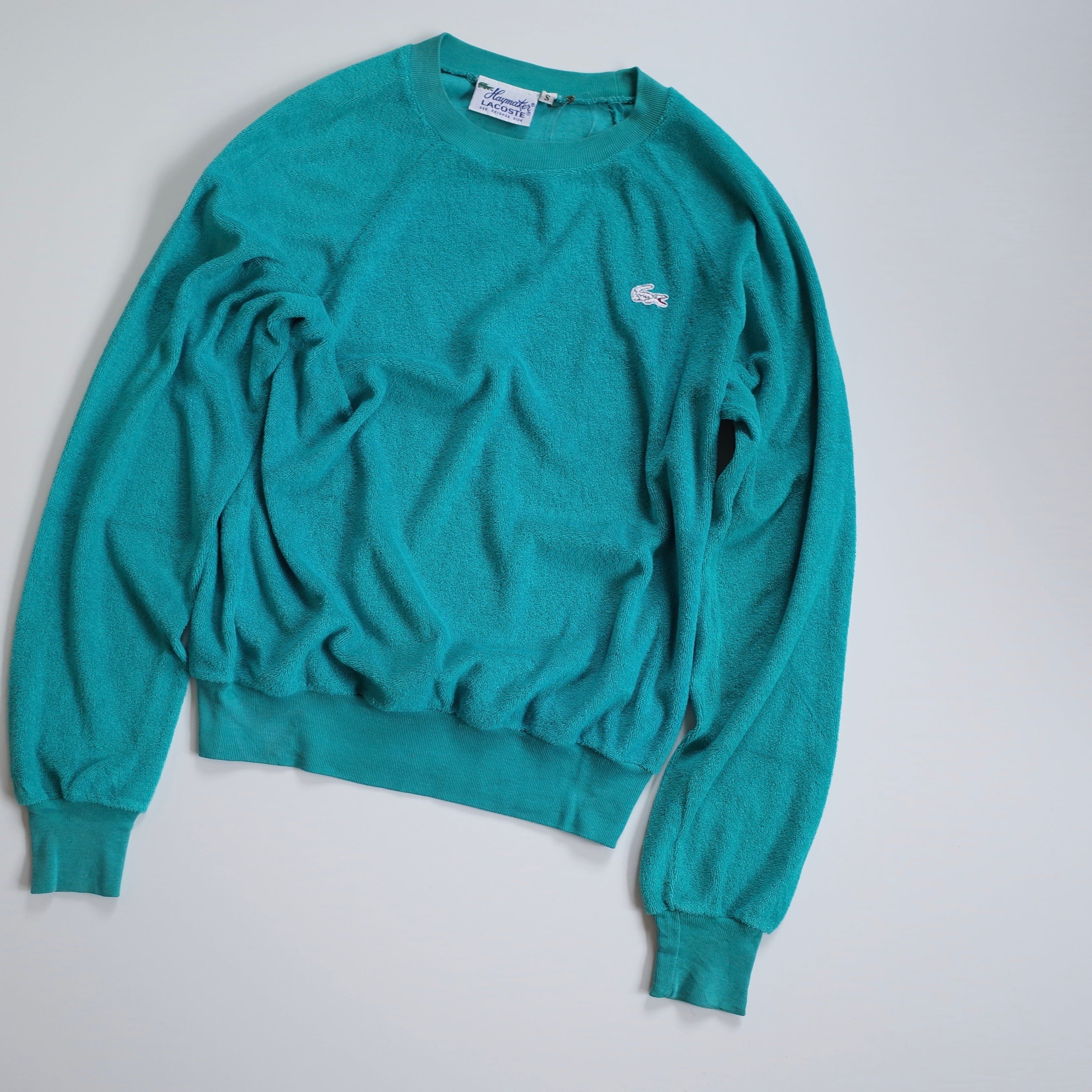 70-80s Haymaker LACOSTE pile long sleeve
