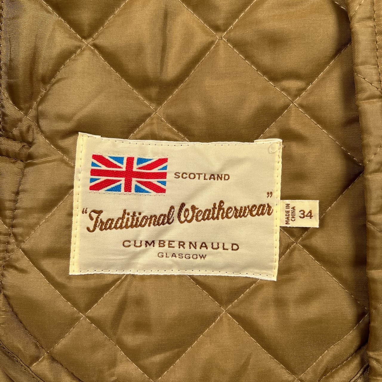 Traditional Weatherwear トラディショナルウェザー キルティング ジャケット コート 34 /ベージュ/レディース//マッキントッシュ