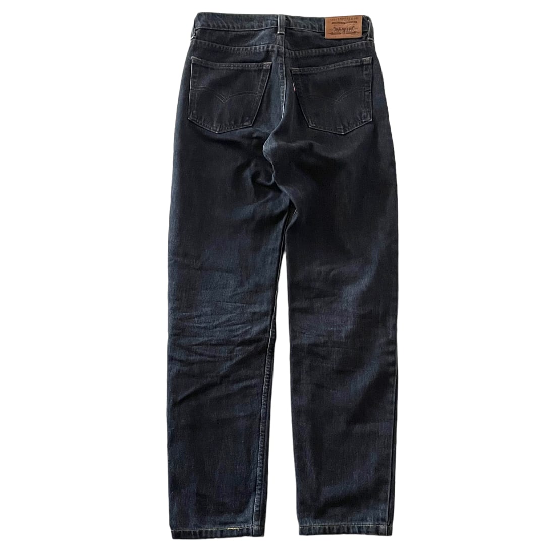 90s Levi's 626-53 black denim pants / リーバイス 先染め 90s Levi's 626-53 black denim pants / リーバイス 先染め