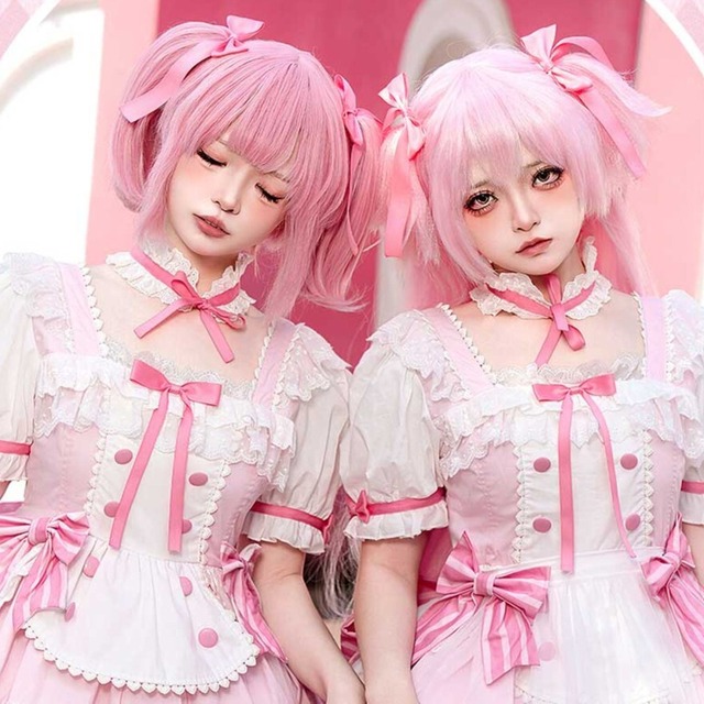 スイートロリィタ チョーカー パステルピンク アイドル衣装