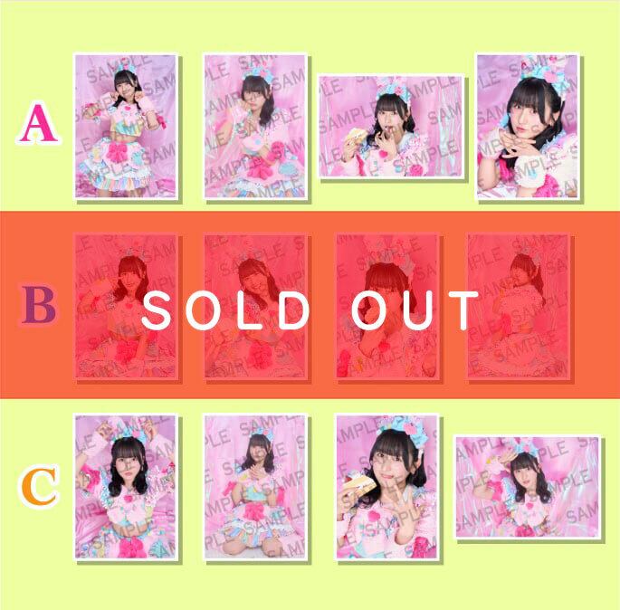 愛梨ここ生誕記念】生誕ブロマイド4種1セット（×3パターン）【MVG043