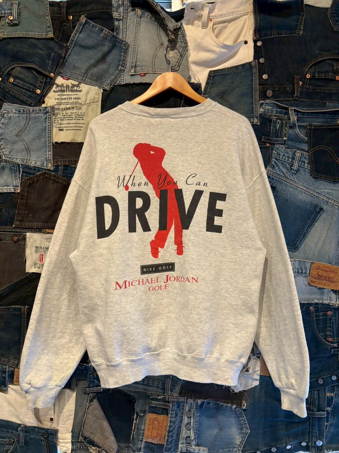 90s NIKE Michael Jordan golf jumpman sweat shirt/90年代 ナイキ