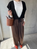 【25aw】Premium-satin Baggy Pants_3colors