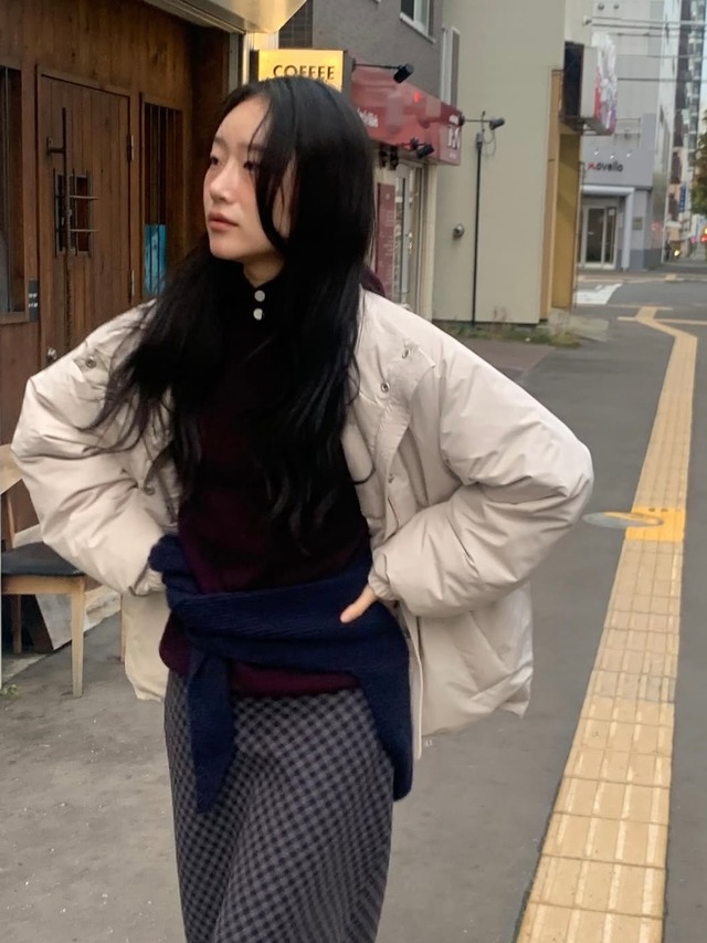 (予約) JINSIM / Add down jacket 3color