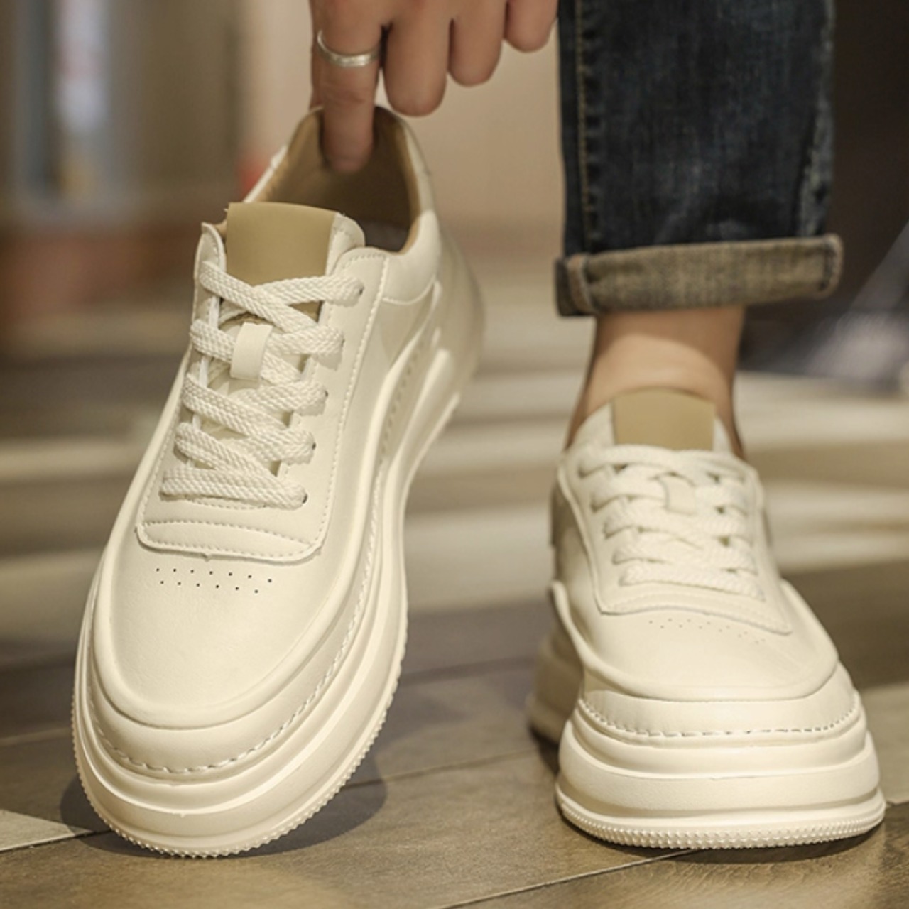 プラットフォーム カジュアルスニーカー af0395