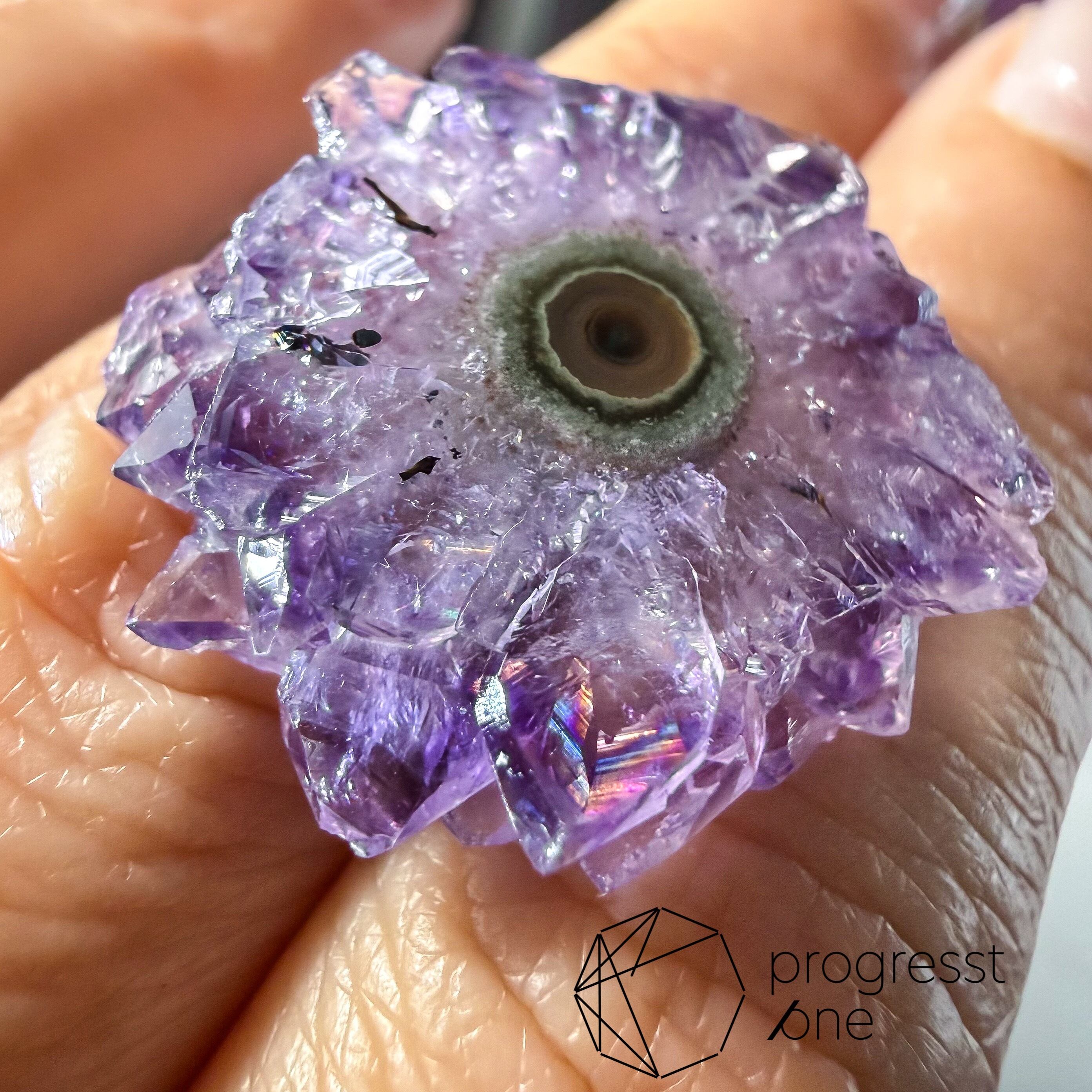 フラワーアメシスト26.68ct | progresstone