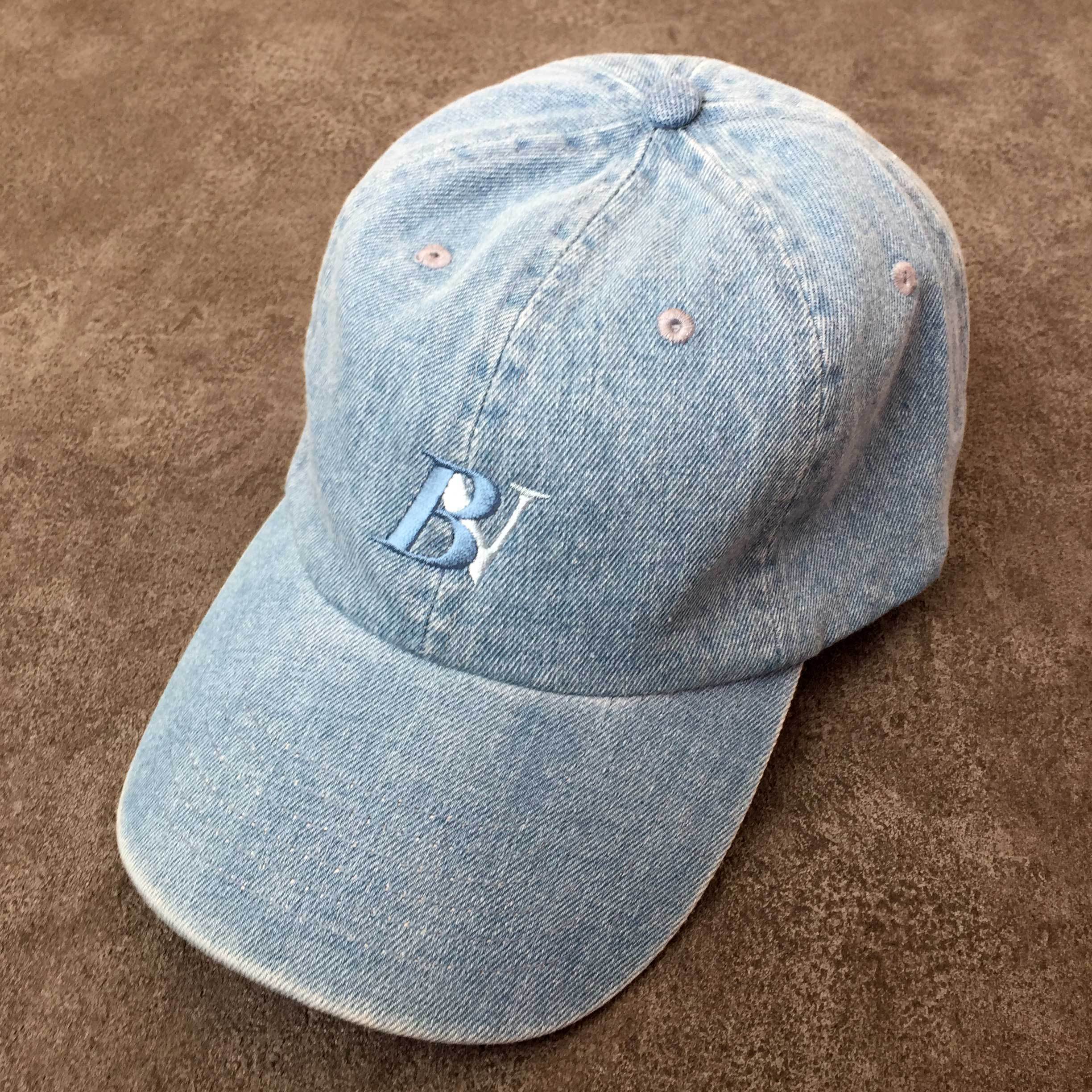 BV LOGO CAP (LIGHT BLUE DENIM)