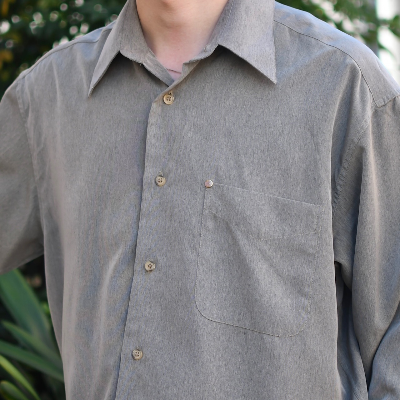 Laurent Cerrer marble dress shirt