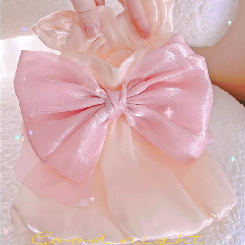 【予約】ビッグリボンドレス 犬服 01061