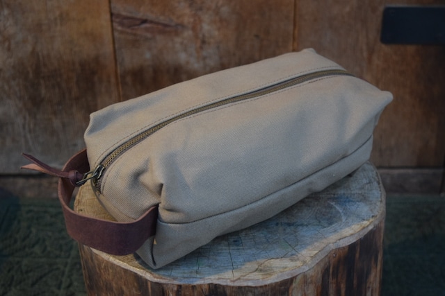 新品 Original Heavyduty pouch TAN -Large G06