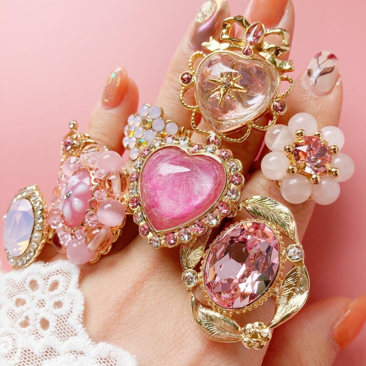 サクラゼリーのチビちゃんリング | マルベリコ