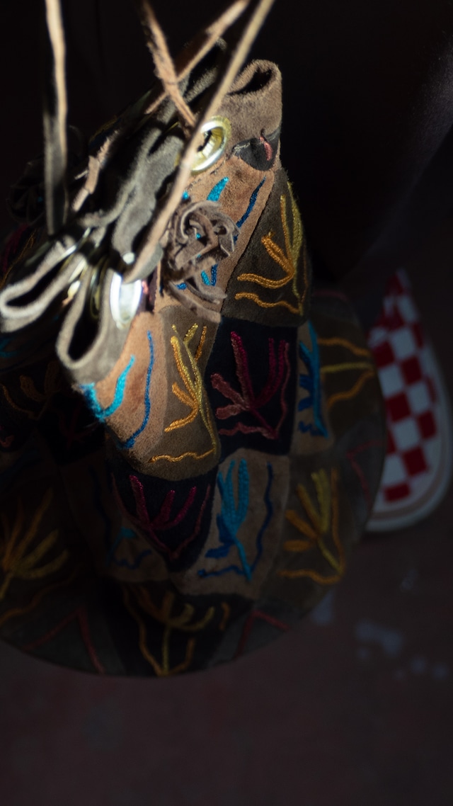 unknown used Kashmir folk art bag