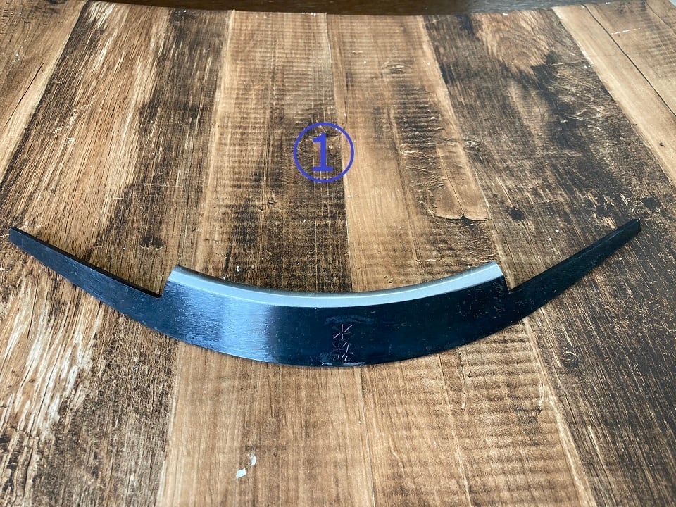 竹文鎮  最高級 ステンレス製 竹編み文鎮 竹細工道具 最高級道具 竹工芸用重し