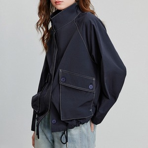Stitched Drawstring Jacket / ステッチ ドローストリング ジャケット
