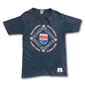 Sacramento Kings Old Logo Printed T-shirt. NUTMEG MILLS