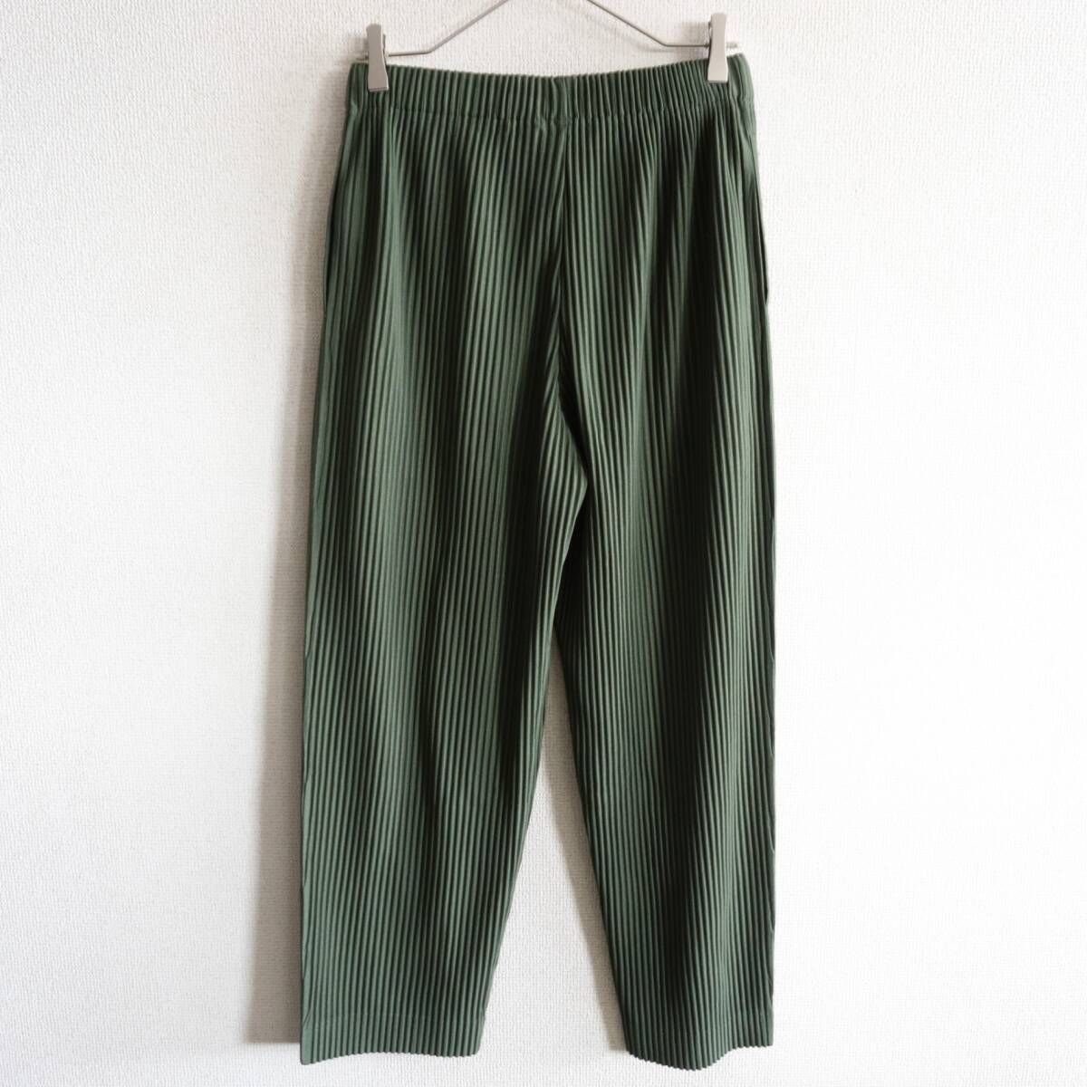 美品】 HOMME PLISSE ISSEY MIYAKE【プリーツ ワイドパンツ】2