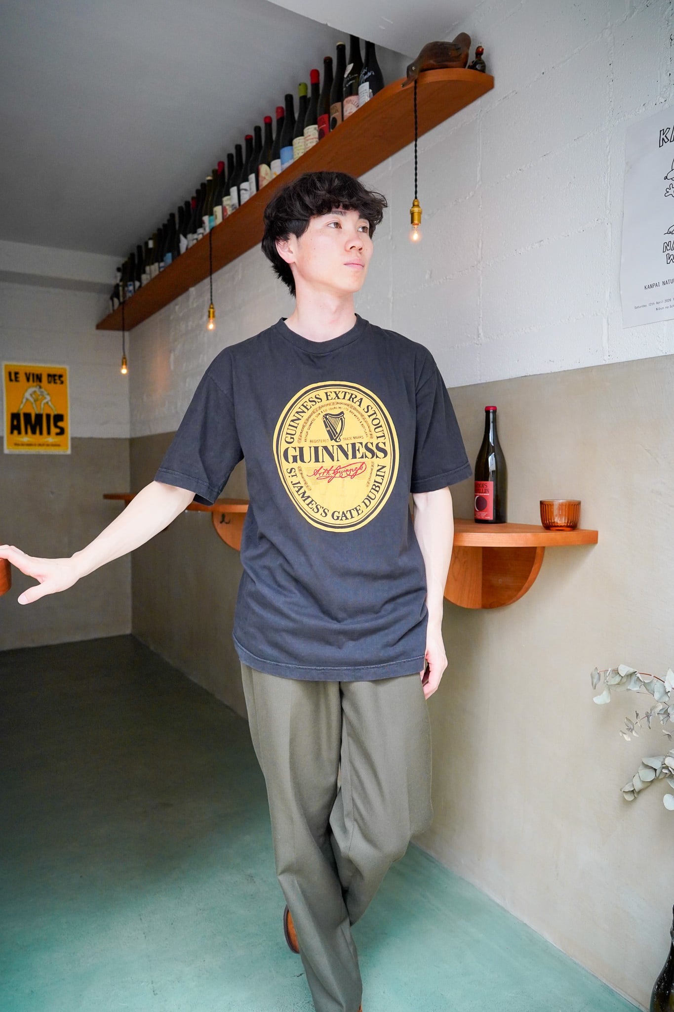 【2000s】"COTTON 100%" Ireland Beer Guinnes T-shirts / 6-143