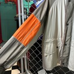 Harley-Davidson ナイロンジャケット　リフレクター　ドローコード　グレー×オレンジ　S