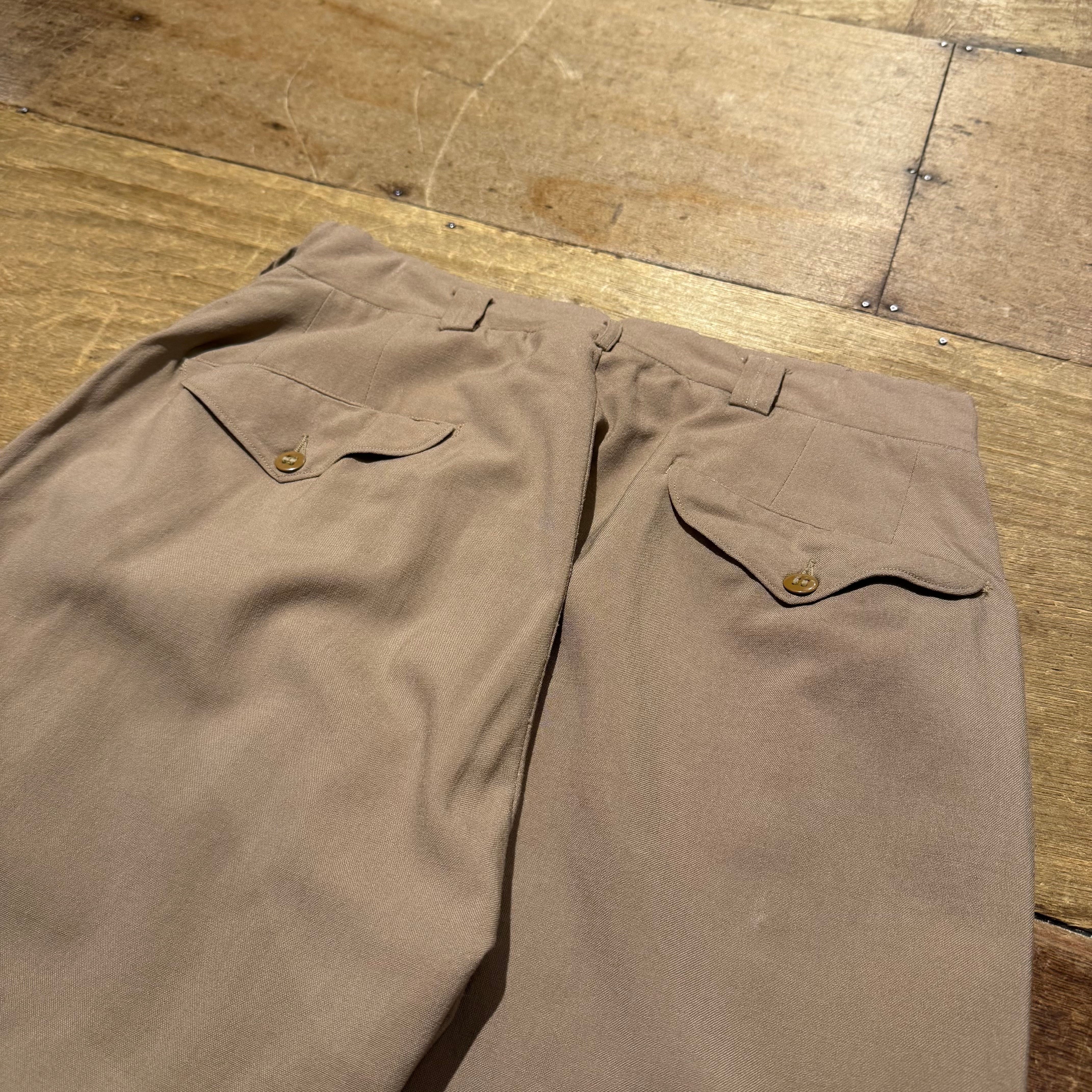 WWⅡ US オフィサーズパンツ 49 US ARMY OFFICERS Trousers | DESERTSNOW