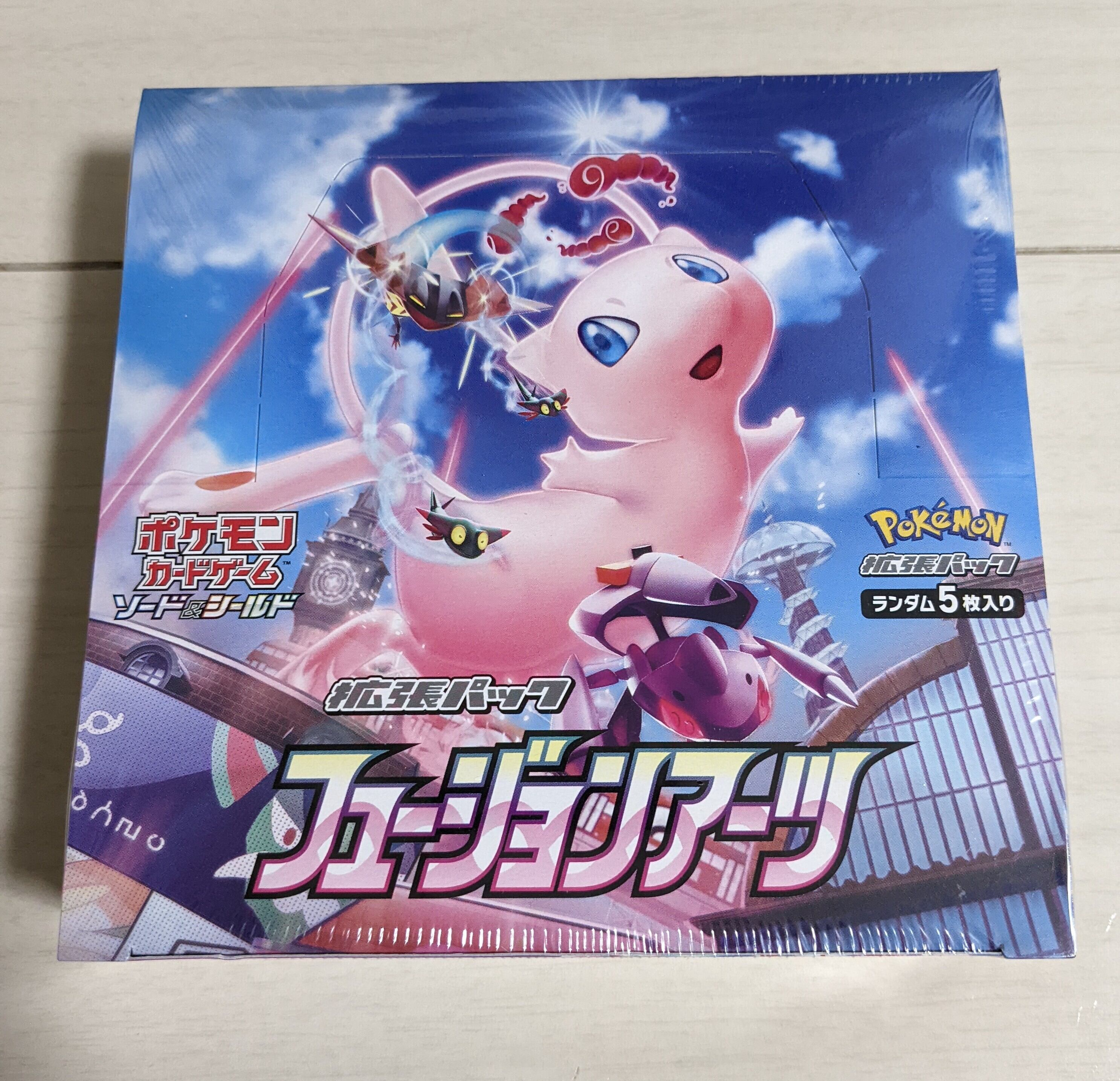 ポケモンカードゲーム フュージョンアーツ 未開封BOX シュリンク有り