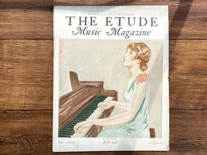 【DM006】THE ETUDE Music Magazine JUNE 1930/ display book