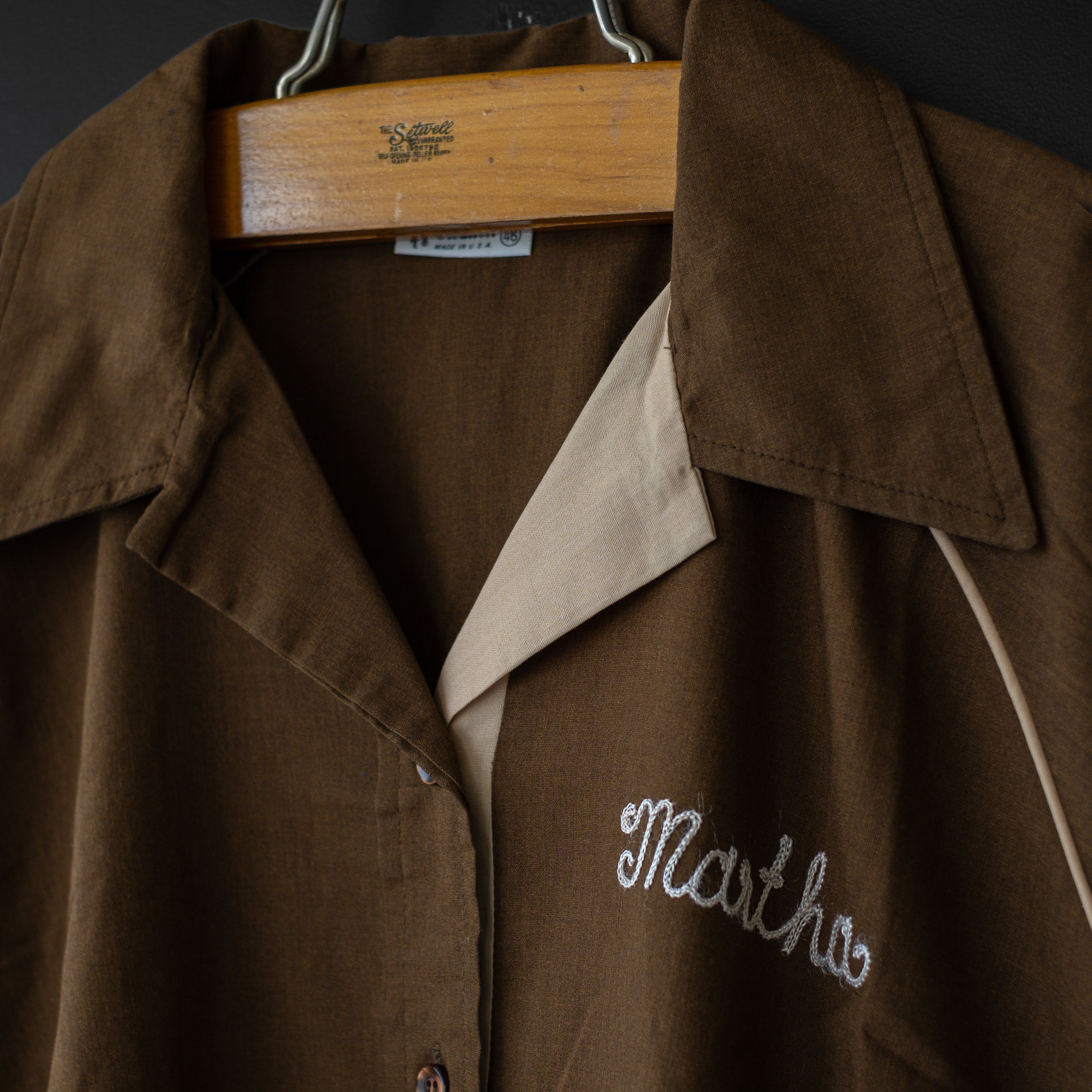used- 【King Louie】 70s s/s bowling shirt [MADE IN USA] | dros dro