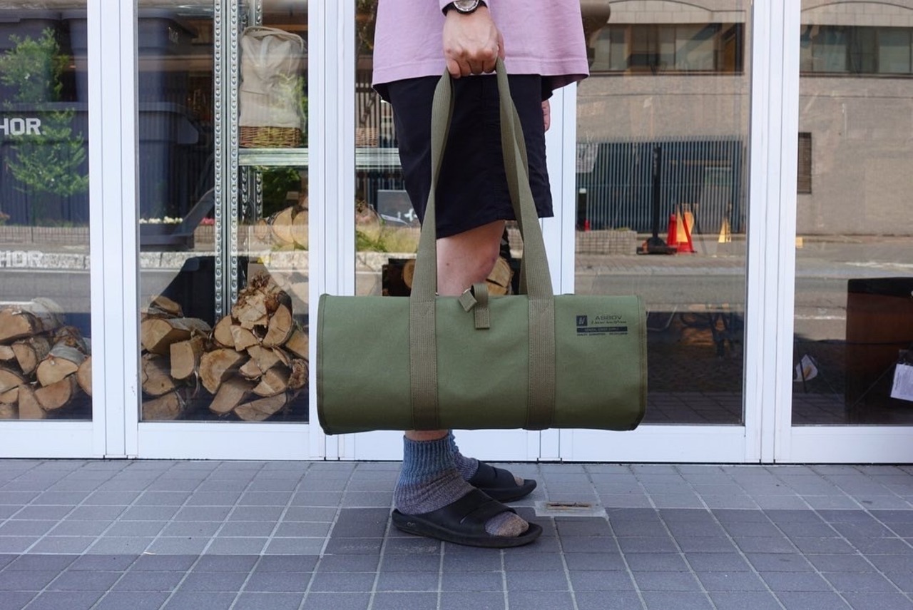 【AS2OV】ALBERTON CANVAS FIRE WOOD BAG