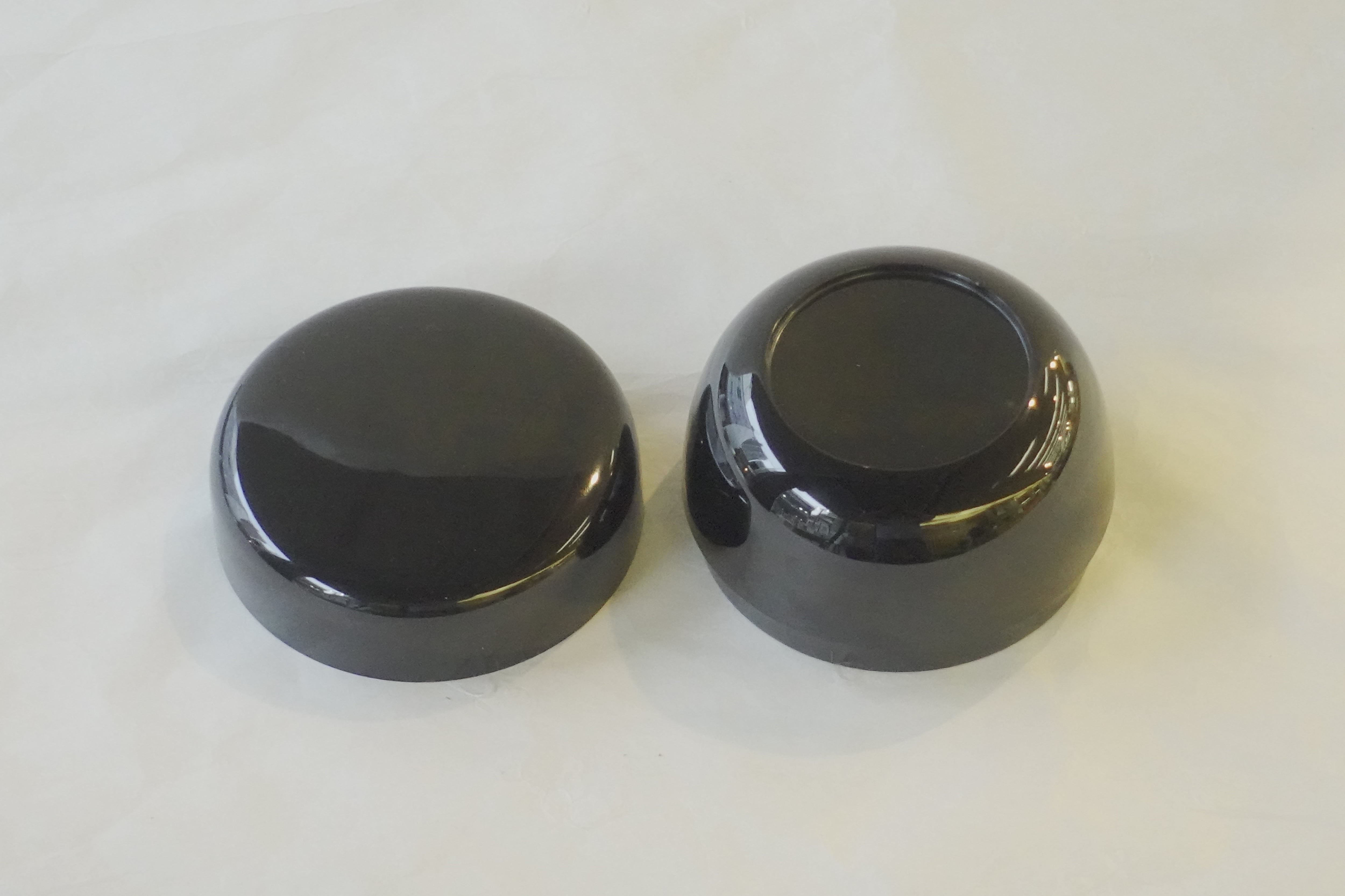 山中塗 木製 真塗 茶器 平棗 切合口 上 | 小林漆陶