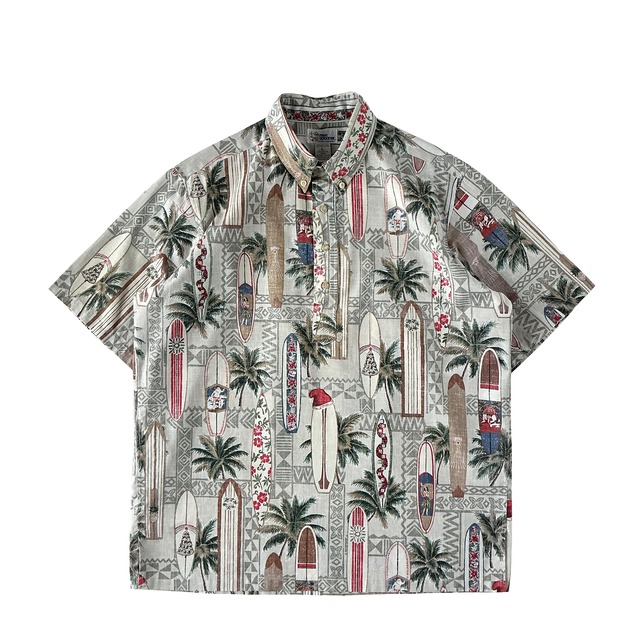USED Aloha shirt / Reyn spooner / size L