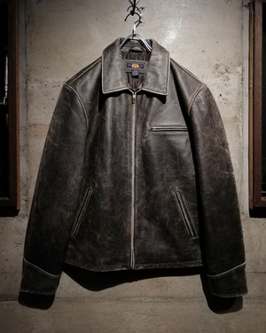 【Caka】“ROUTE 66” Good Aging Vintage Leather Jacket