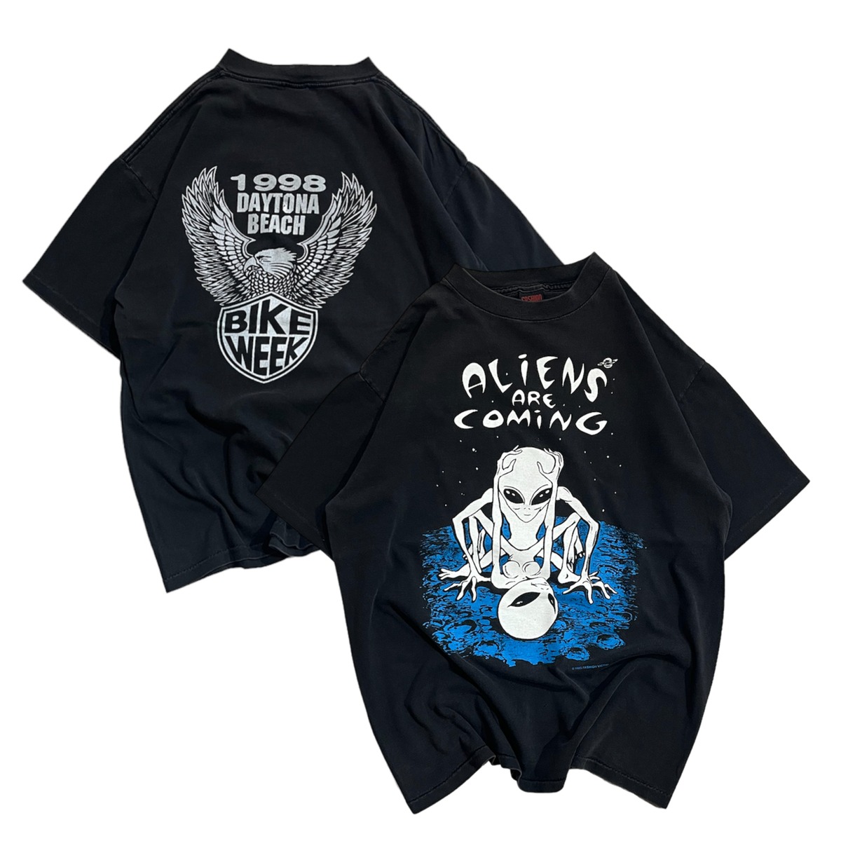 90年代 USA製 size: L 【 FASHION VICTIM 】ファッションヴィクティム 