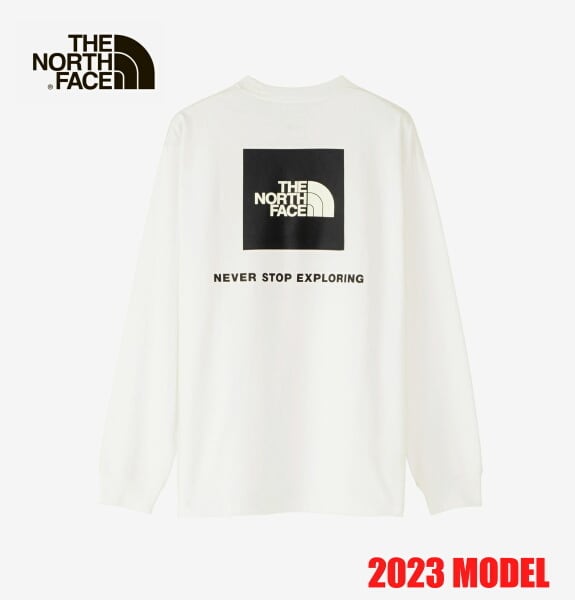 ノースフェイス ロンT 長袖 Tシャツ メンズ THE NORTH FACE ロングスリーブバックスクエアロゴティー NT82333 ホワイト |  BEES HIGH powered by BASE