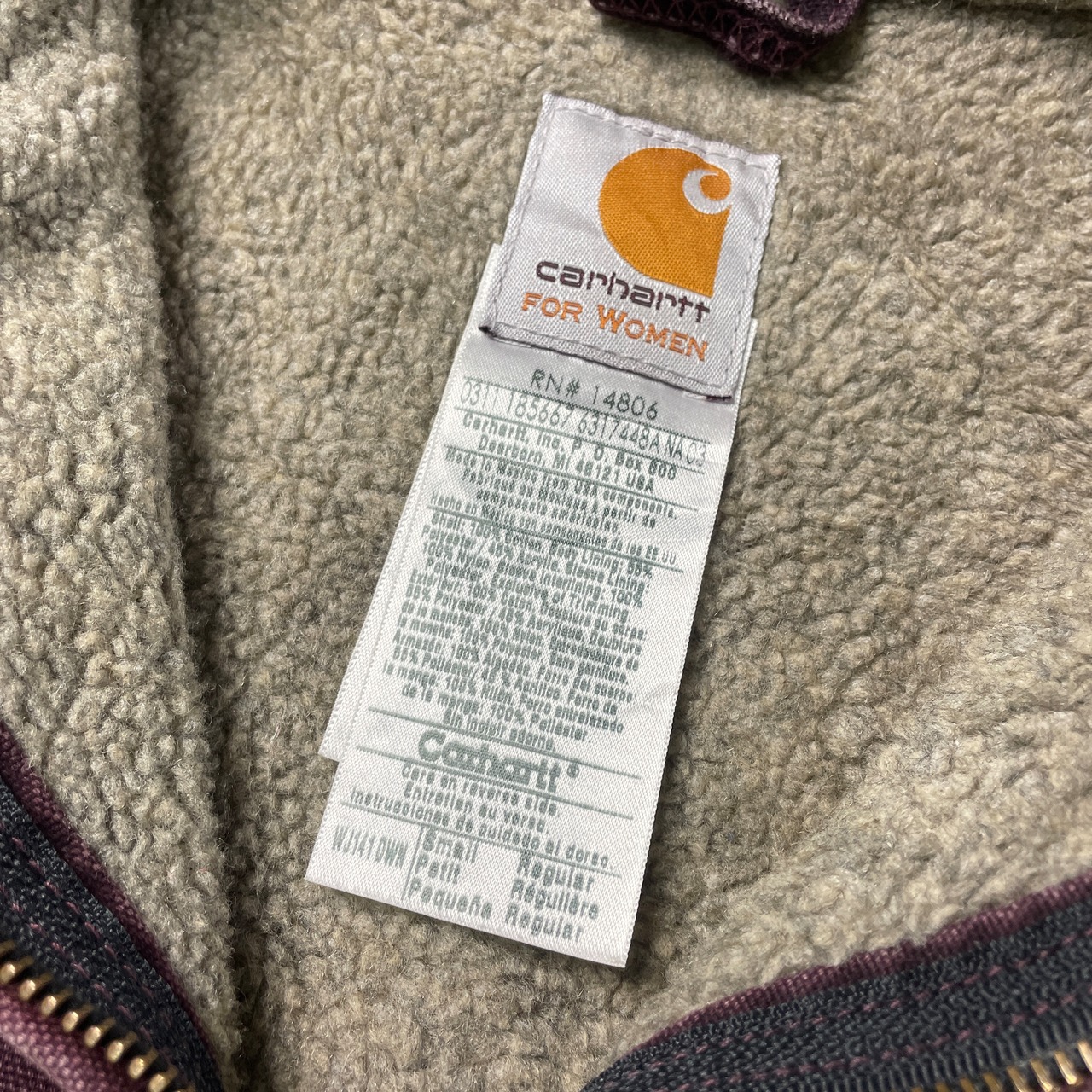 00年代 Carhartt カーハート ダック地 シエラジャケット ワーク 