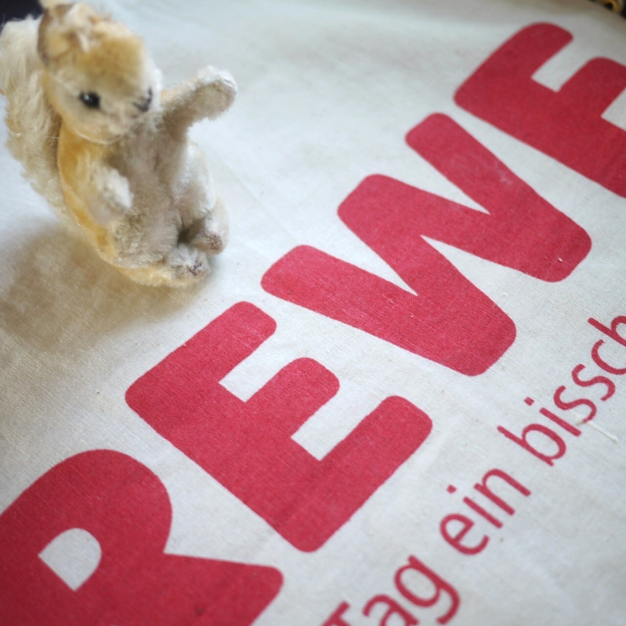 エコバッグ REWE スーパーマーケット ドイツ古着 ヴィンテージ