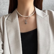 ハートチャーム マンテルネックレス