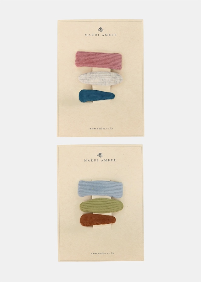 【取寄】mardi amber|pebble hairpin|小石ヘアピン|FREE|kids|26 autumn