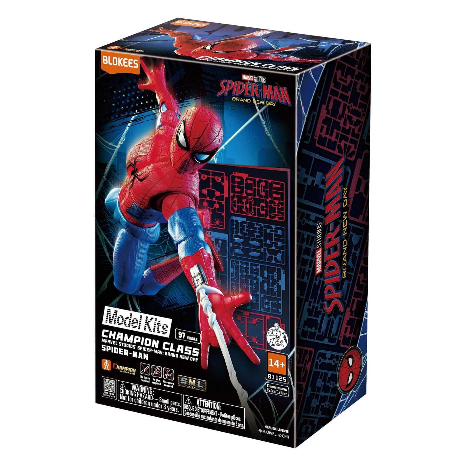ブロッキーズ マーベル スパイダーマン・ブランドニューデイ