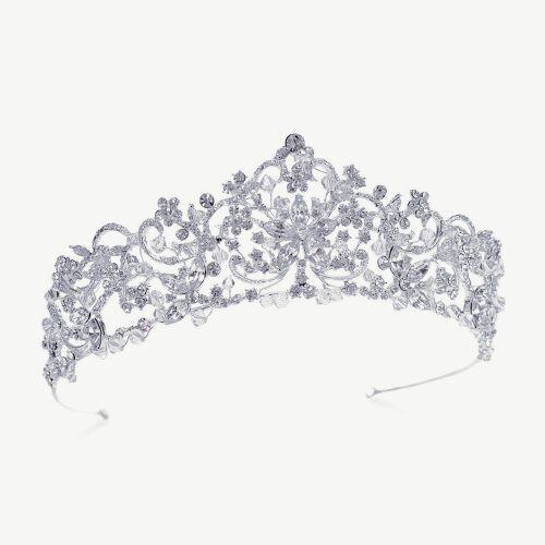 Ivory & Co. アイボリー・アンド・コー Arabella アラベラ ブライダルティアラ クリスタル シルバー 結婚式 アクセサリー (IC-T35)