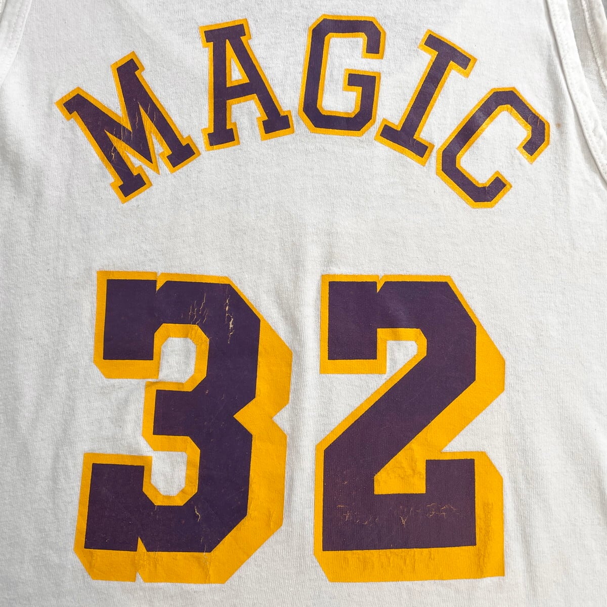 90年代 USA製 NBA LAKERS レイカーズ マジック・ジョンソン タンク