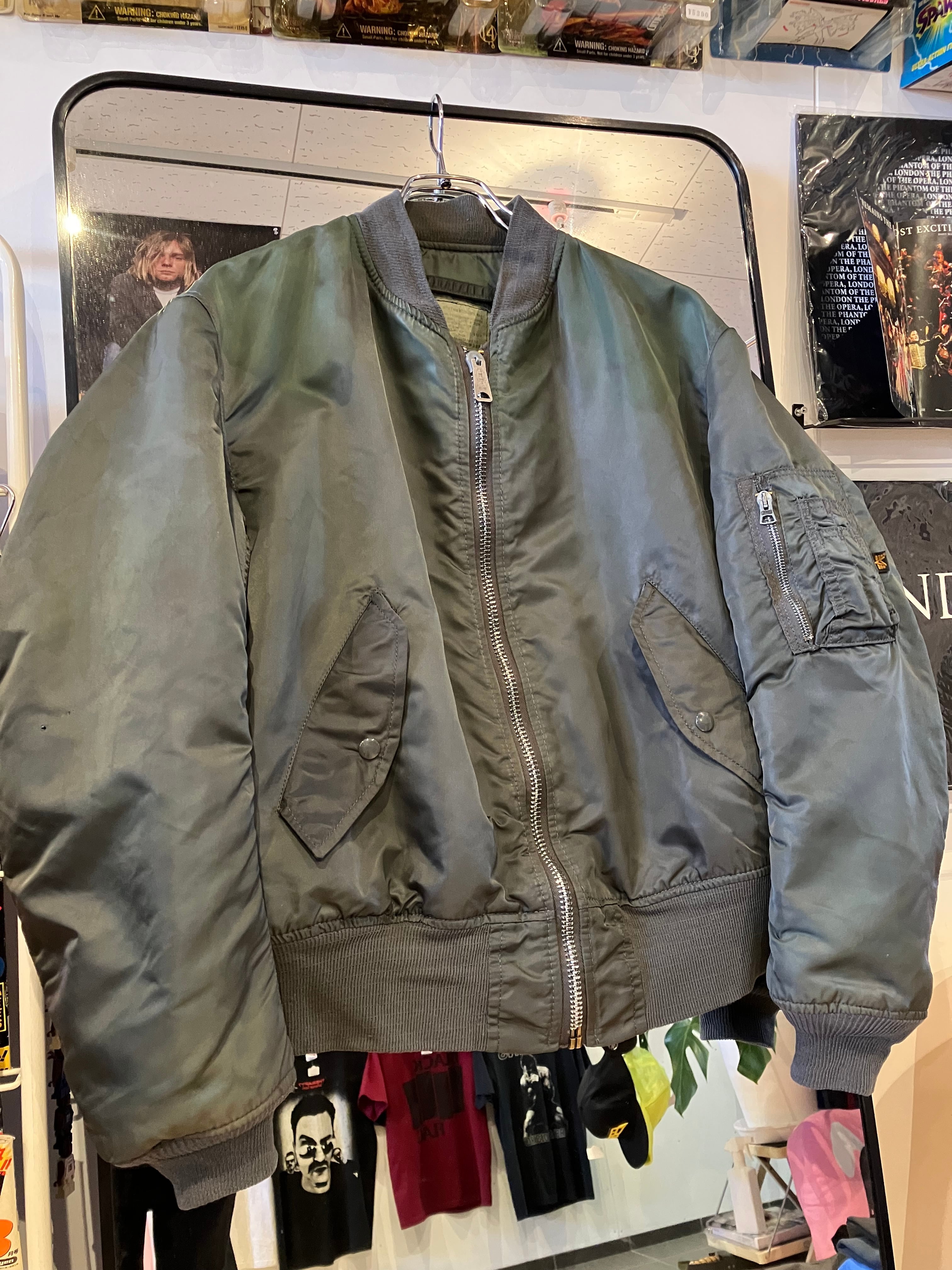 90's ALPHA MA-1 made in U.S.A (SIZE M) | FASHION SPOT RAMONE