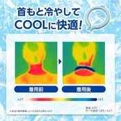 アイスノン 白元アース ネッククーラー 18度 アイスグレー Mサイズ クールネックリング アイスリング 首 冷やす 暑さ対策グッズ 冷却 冷感 保冷剤 首冷え