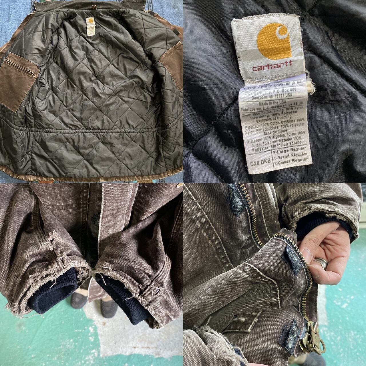 USA製 Carhartt カーハート トラディショナルコート メンズXL USA製 Carhartt カーハート トラディショナルコート メンズXL