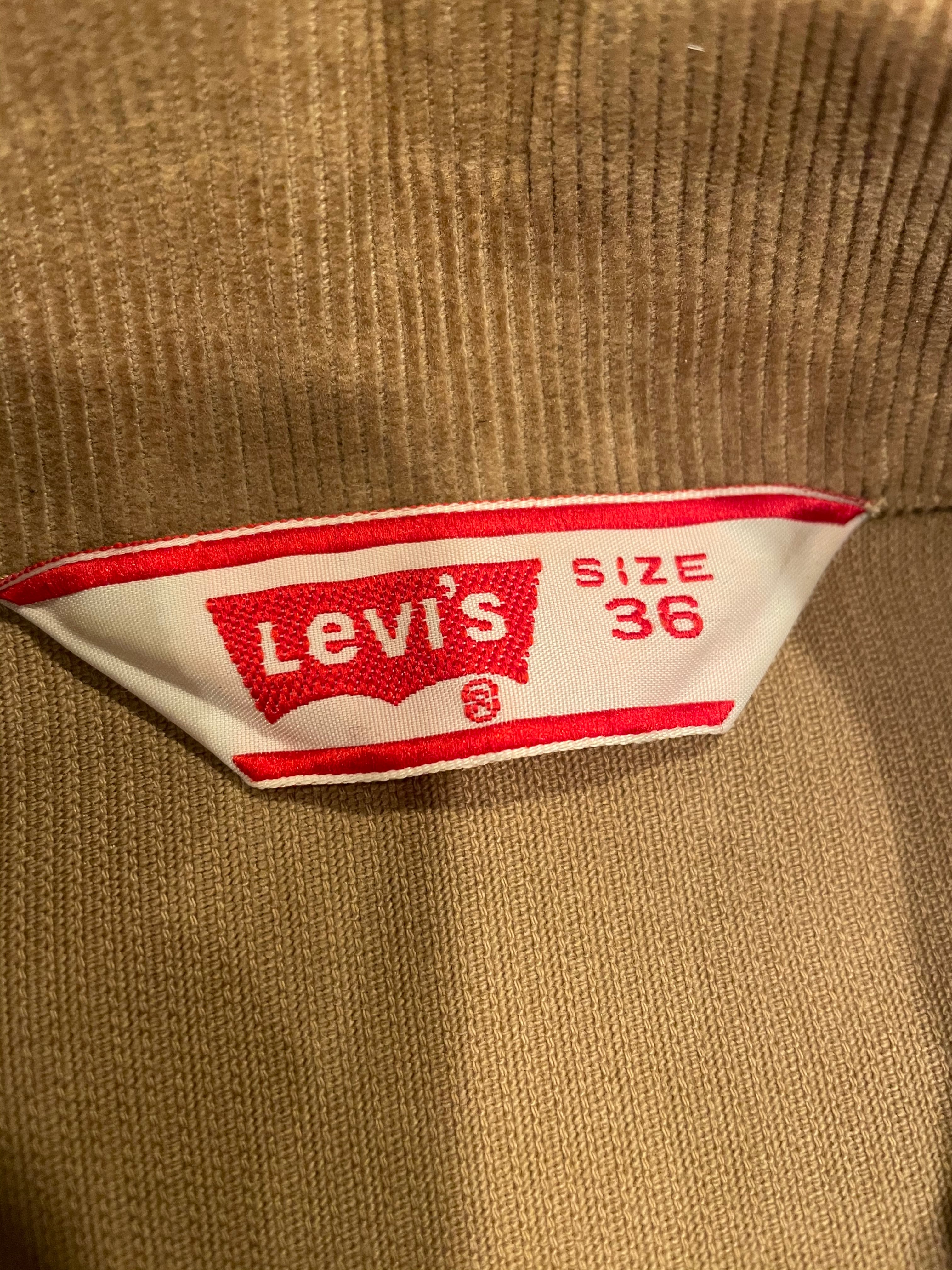 70年代 vintage Levi's リーバイス コーデュロイ ジャケット コーズ